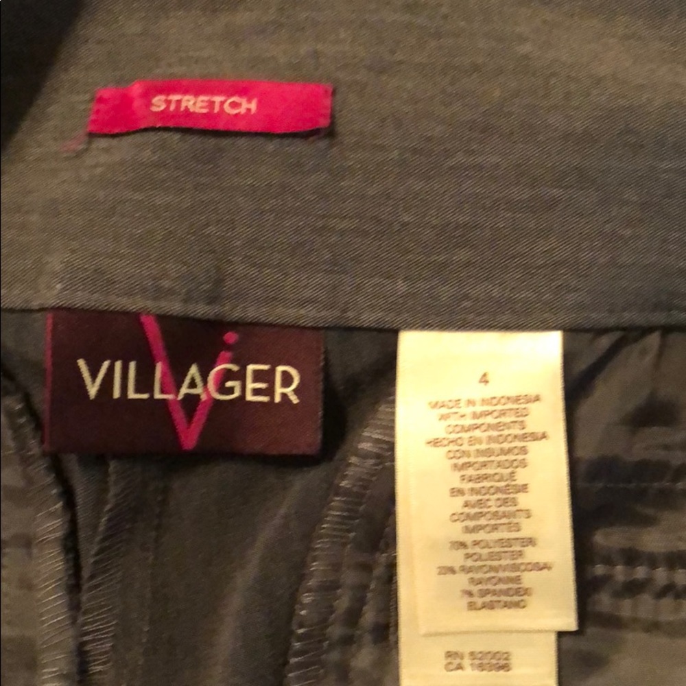 Grey basic dress pants - Picture 3 of 4